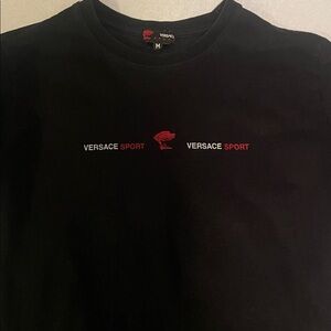 Authentic Versace SPORT Black and Red Sport Tee
